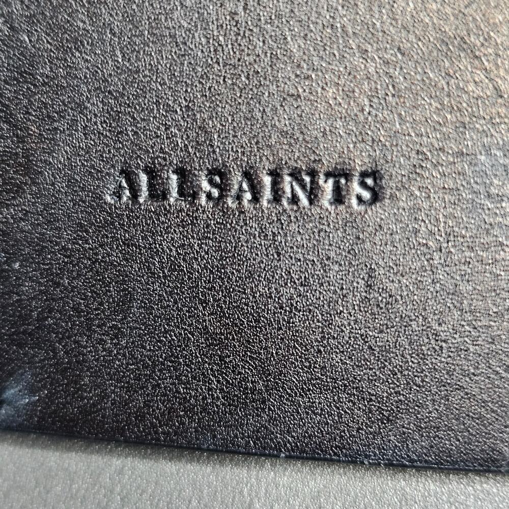 All Saints Paradise N/S Tote Gray Leather - Picture 8 of 11